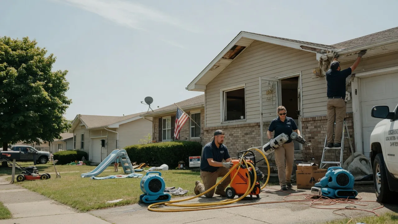 Water Damage Restoration in Hamburg, IL near me